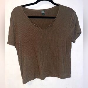 Crop top short sleeves